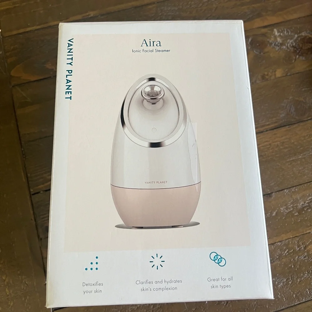 Vanity Planet‎ Aira Ionic Facial Steamer Skin Health Beauty Detox